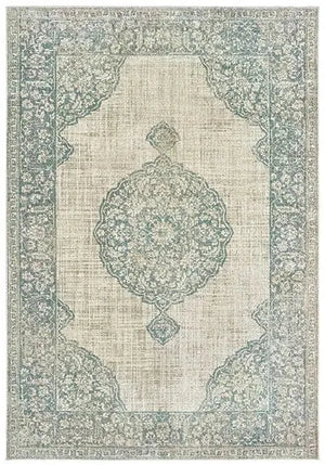 Raleigh 99J Ivory Blue Rug