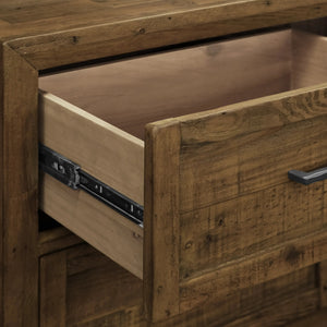 Pine Valley 2-Drawer Nightstand Caramel Brown