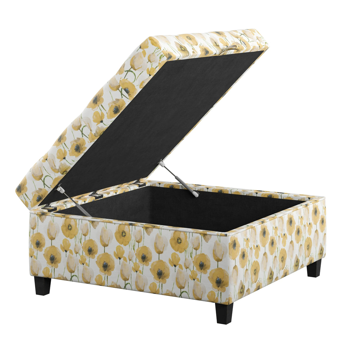 Celia Storage Ottoman Golden Poppy