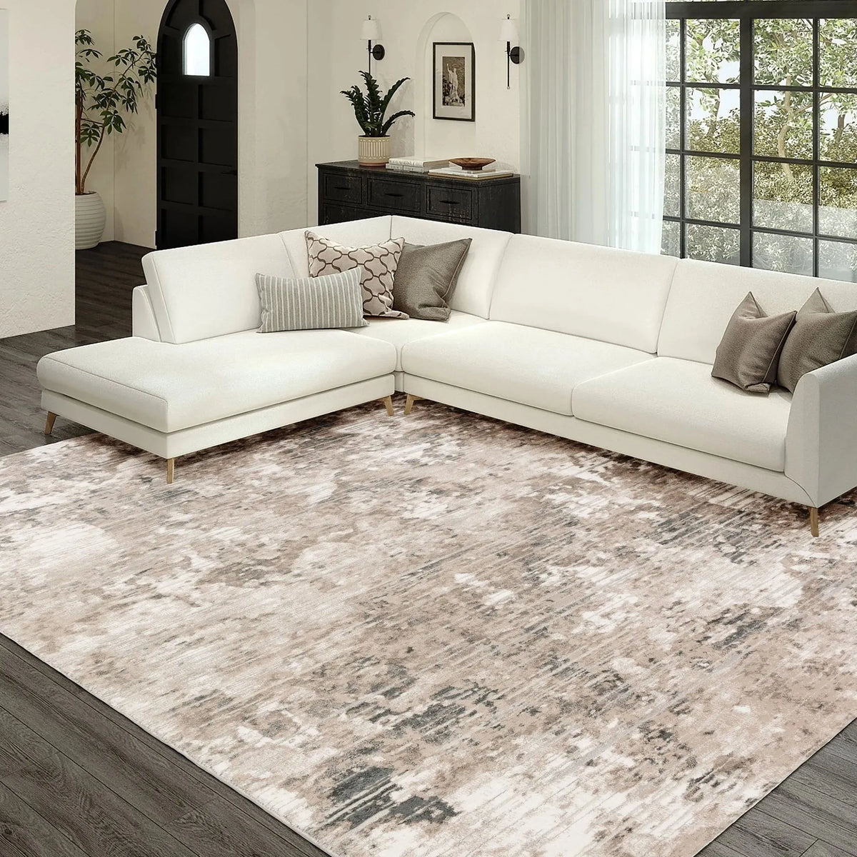 Rhodes RR4 Taupe Rug