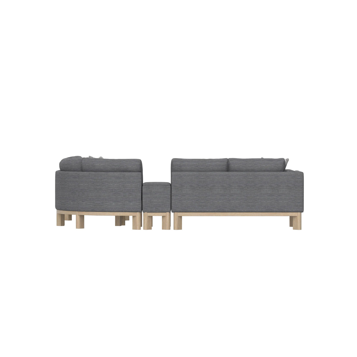 Maeve Console Sectional Thundercloud