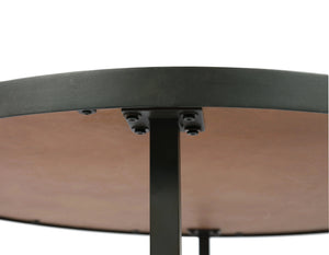 Denton Round Coffee Table Antique Pine