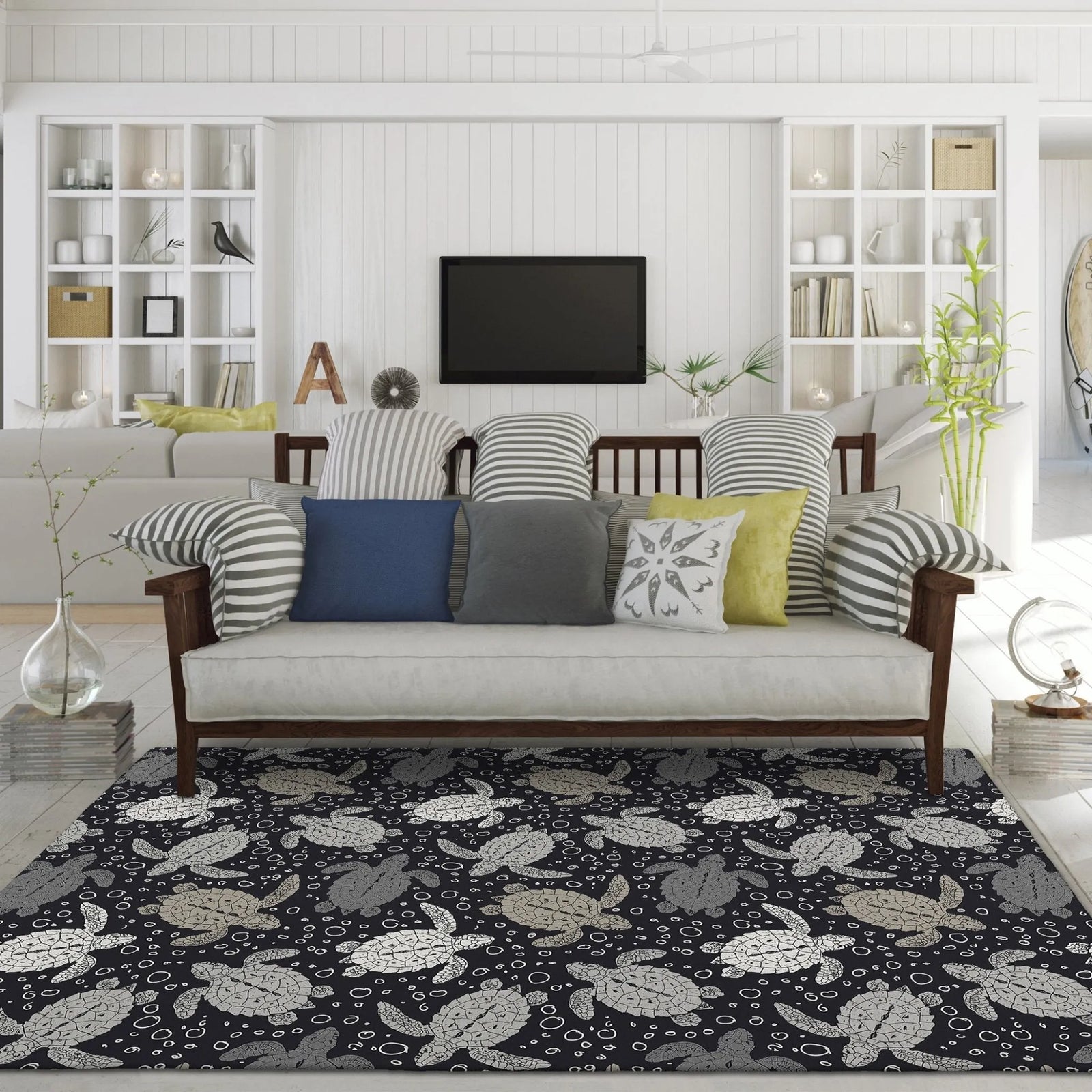 Seabreeze SZ13 Black Rug