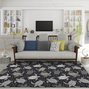Seabreeze SZ13 Black Rug