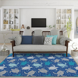 Seabreeze SZ13 Navy Rug