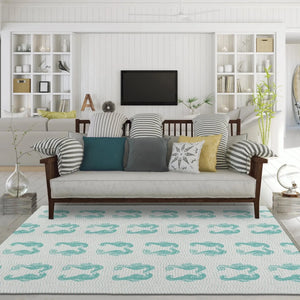 Seabreeze SZ15 Teal Rug