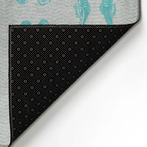 Seabreeze SZ15 Teal Rug