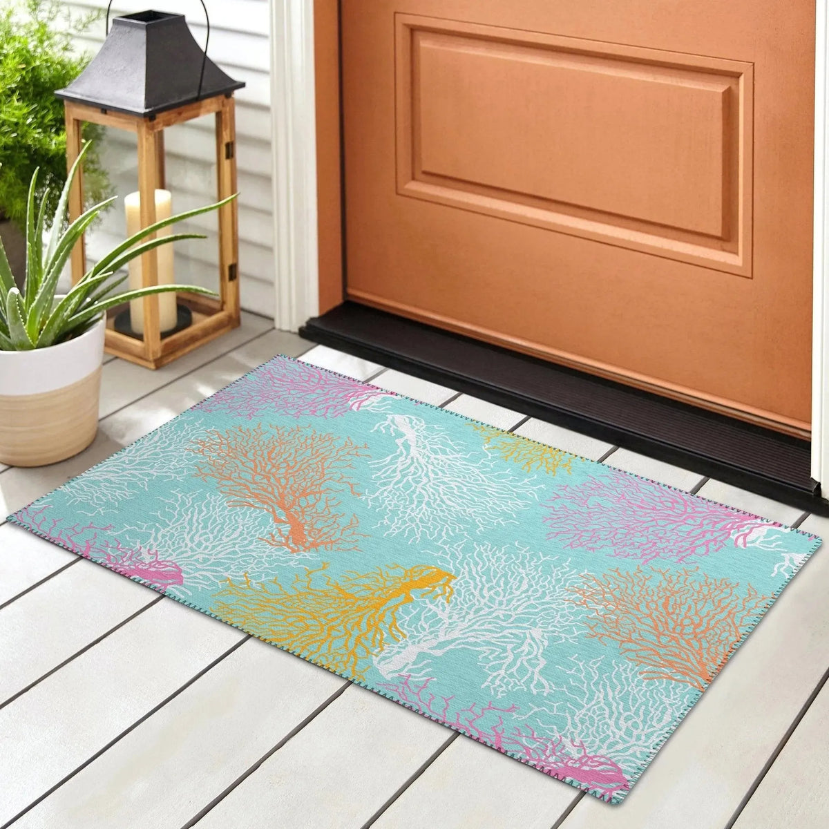 Seabreeze SZ3 Teal Rug