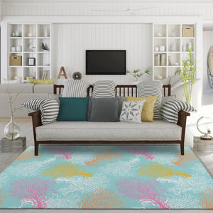 Seabreeze SZ3 Teal Rug