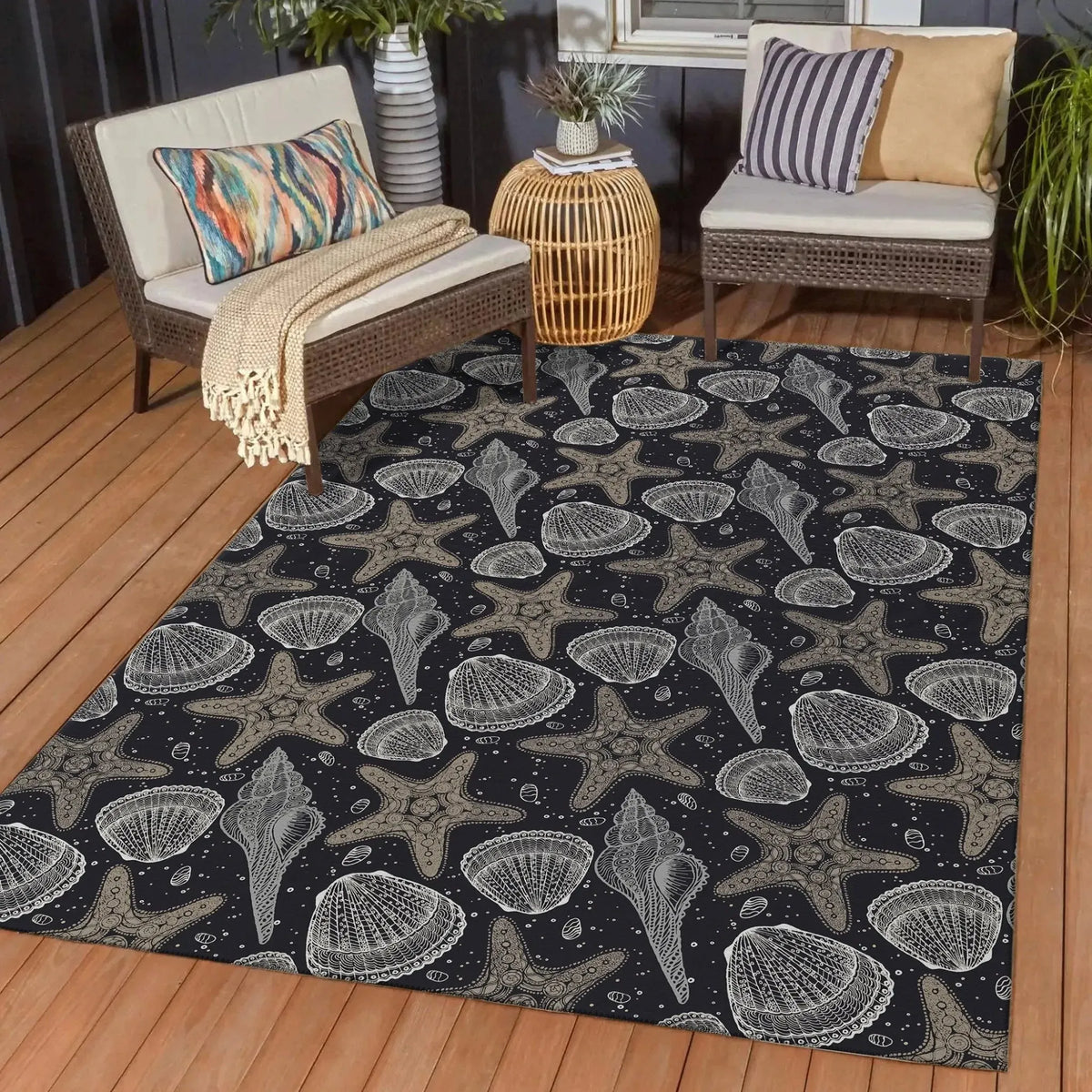 Seabreeze SZ4 Black Rug