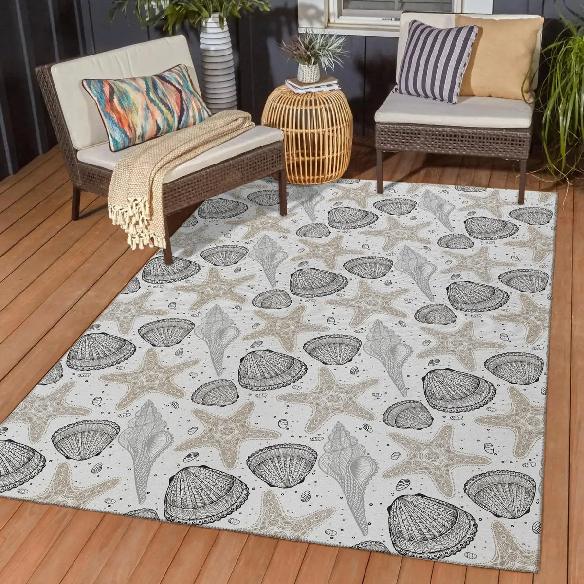 Seabreeze SZ4 Silver Rug