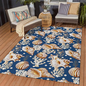 Seabreeze SZ6 Navy Rug