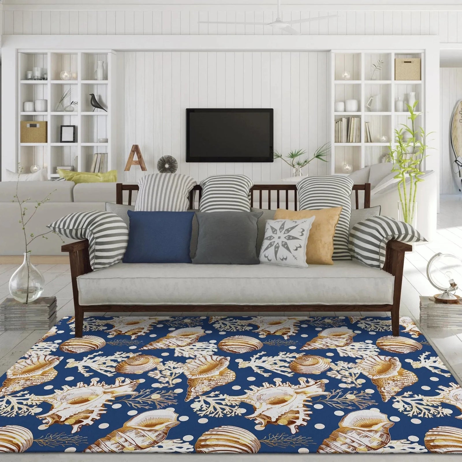 Seabreeze SZ6 Navy Rug