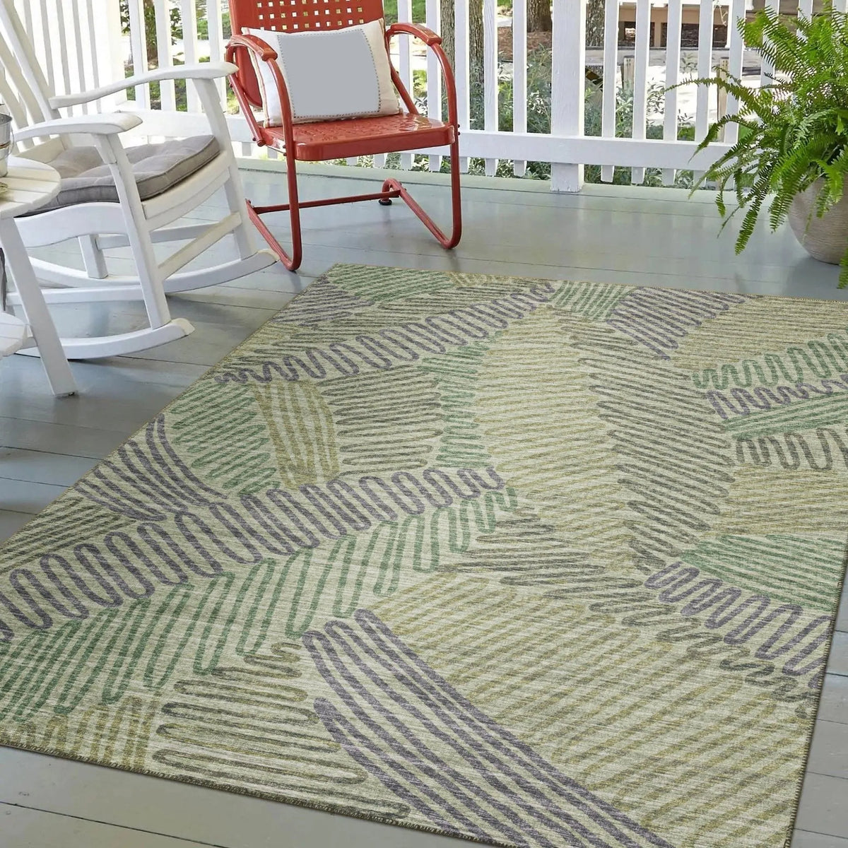 Sedona SN11 Moss Rug
