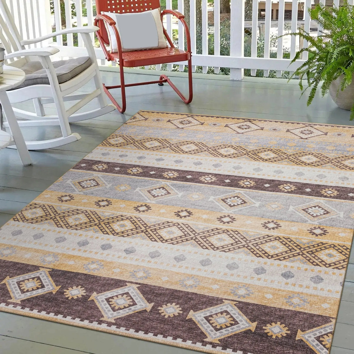 Sedona SN12 Goldenrod Rug