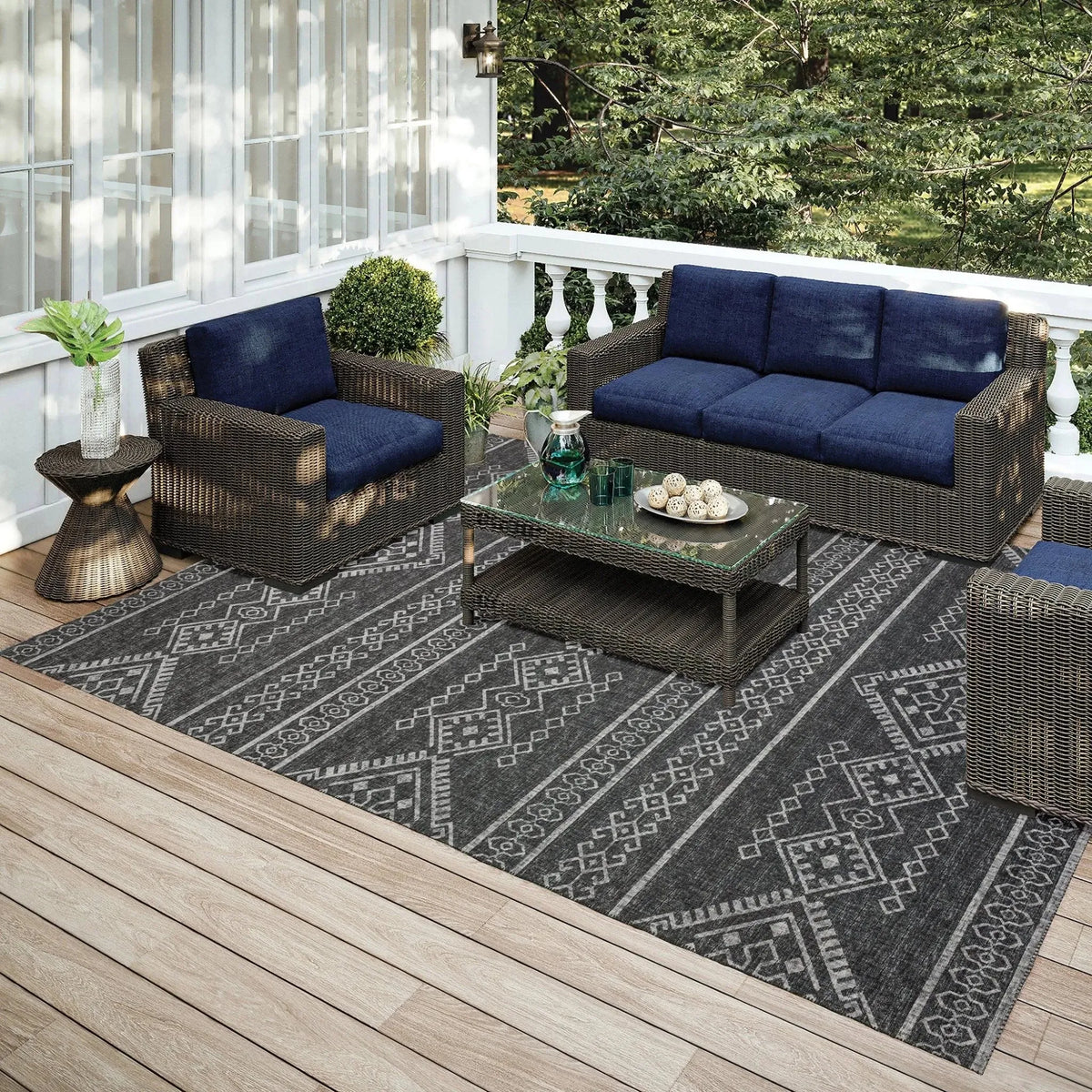 Sedona SN14 Midnight Rug