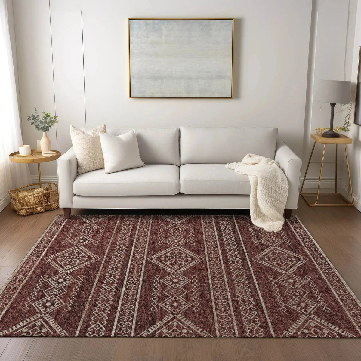 Sedona SN14 Paprika Rug