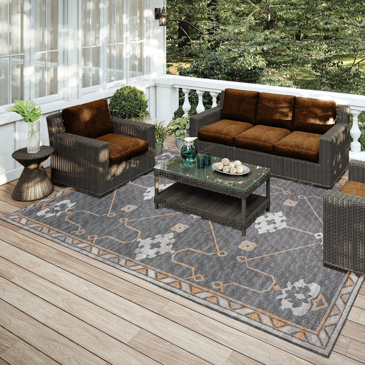 Sedona SN16 Charcoal Rug