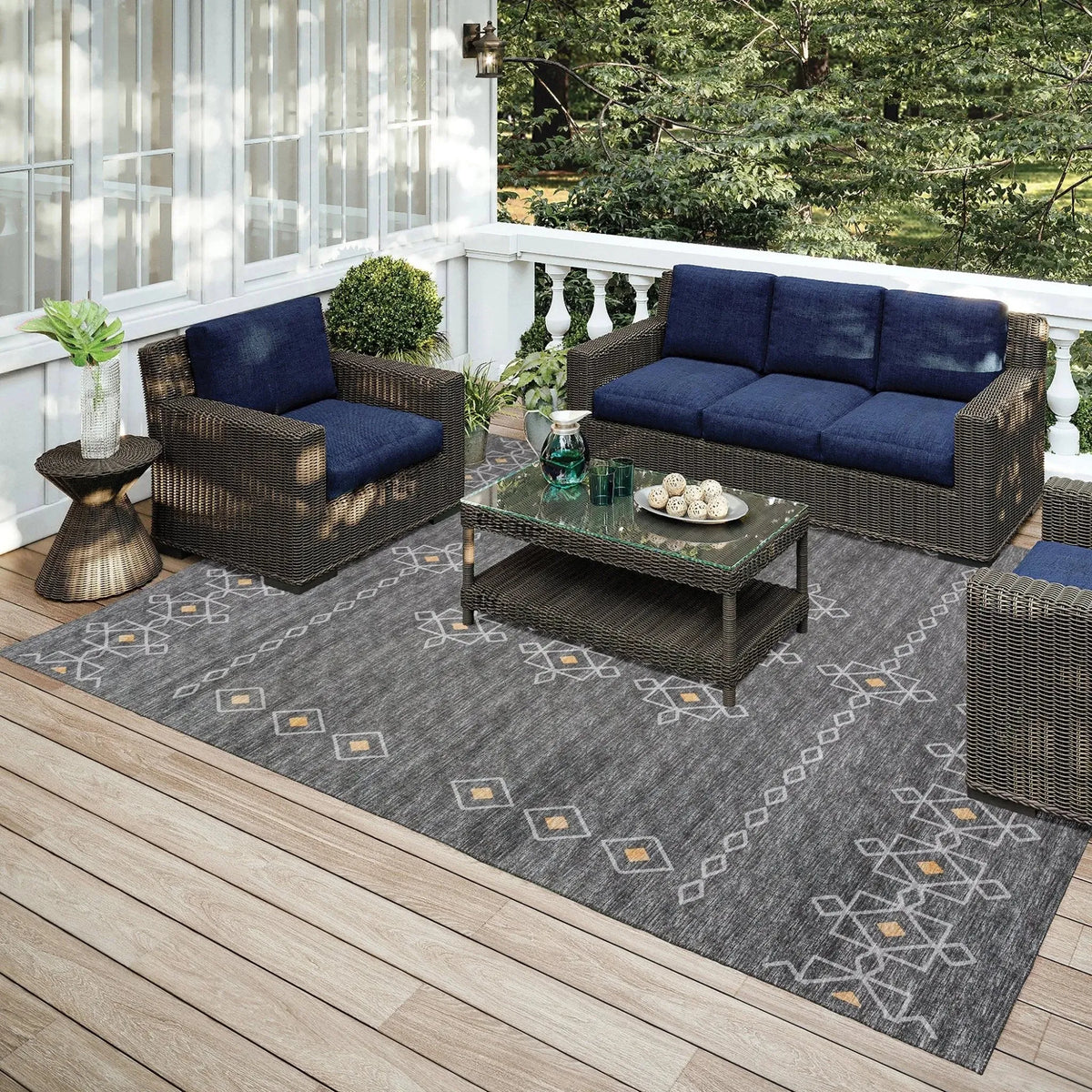 Sedona SN3 Charcoal Rug
