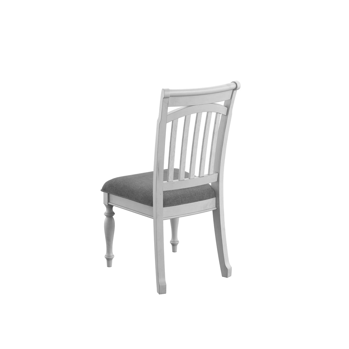 New Haven Slat Back Side Chair Oyster Shell