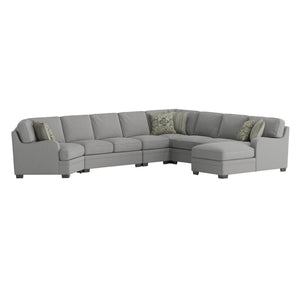 Analiese 6 Piece Sectional Dove Gray