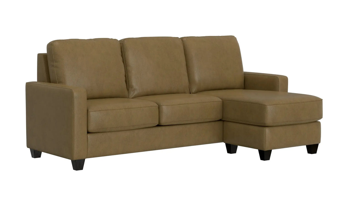 Dawson Reconfigurable Chaise Sectional Mocha