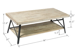 Chandler Coffee Table Whitewash