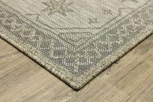 Tortuga TR08A Grey/Ivory Rug