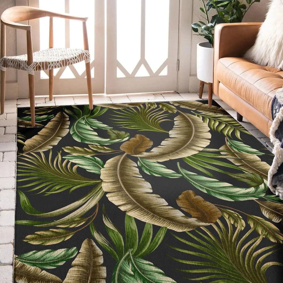 Tropics TC1 Black Rug
