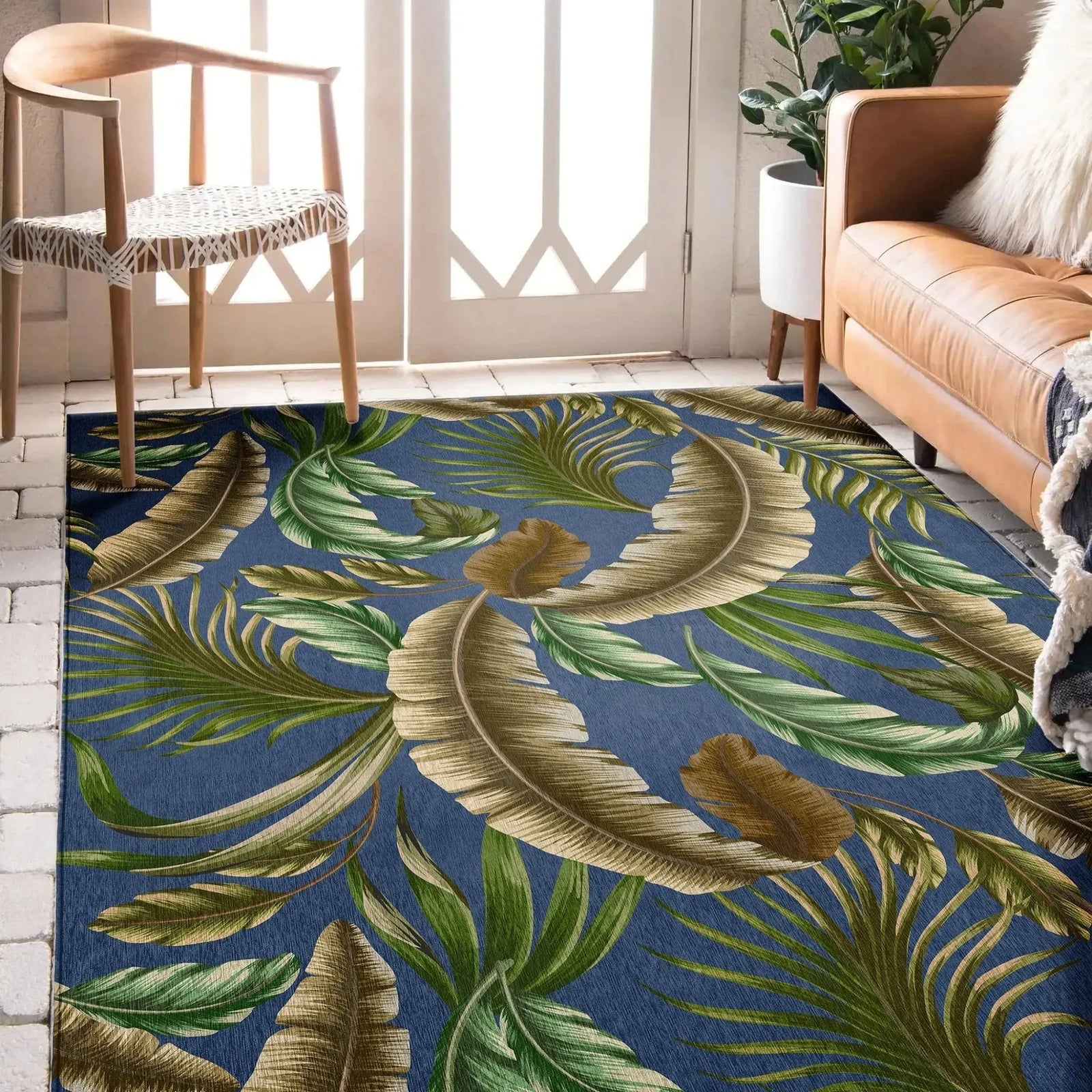 Tropics TC1 Indigo Rug
