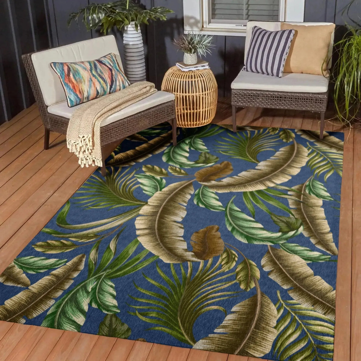 Tropics TC1 Indigo Rug