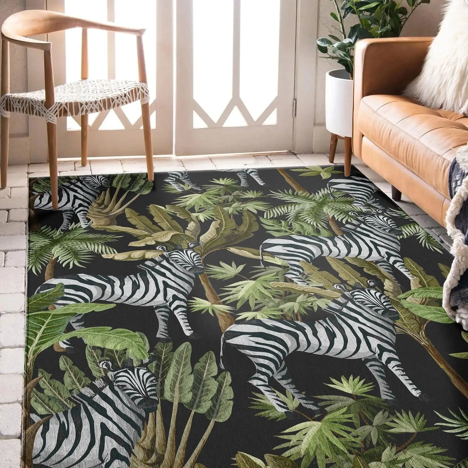 Tropics TC13 Black Rug