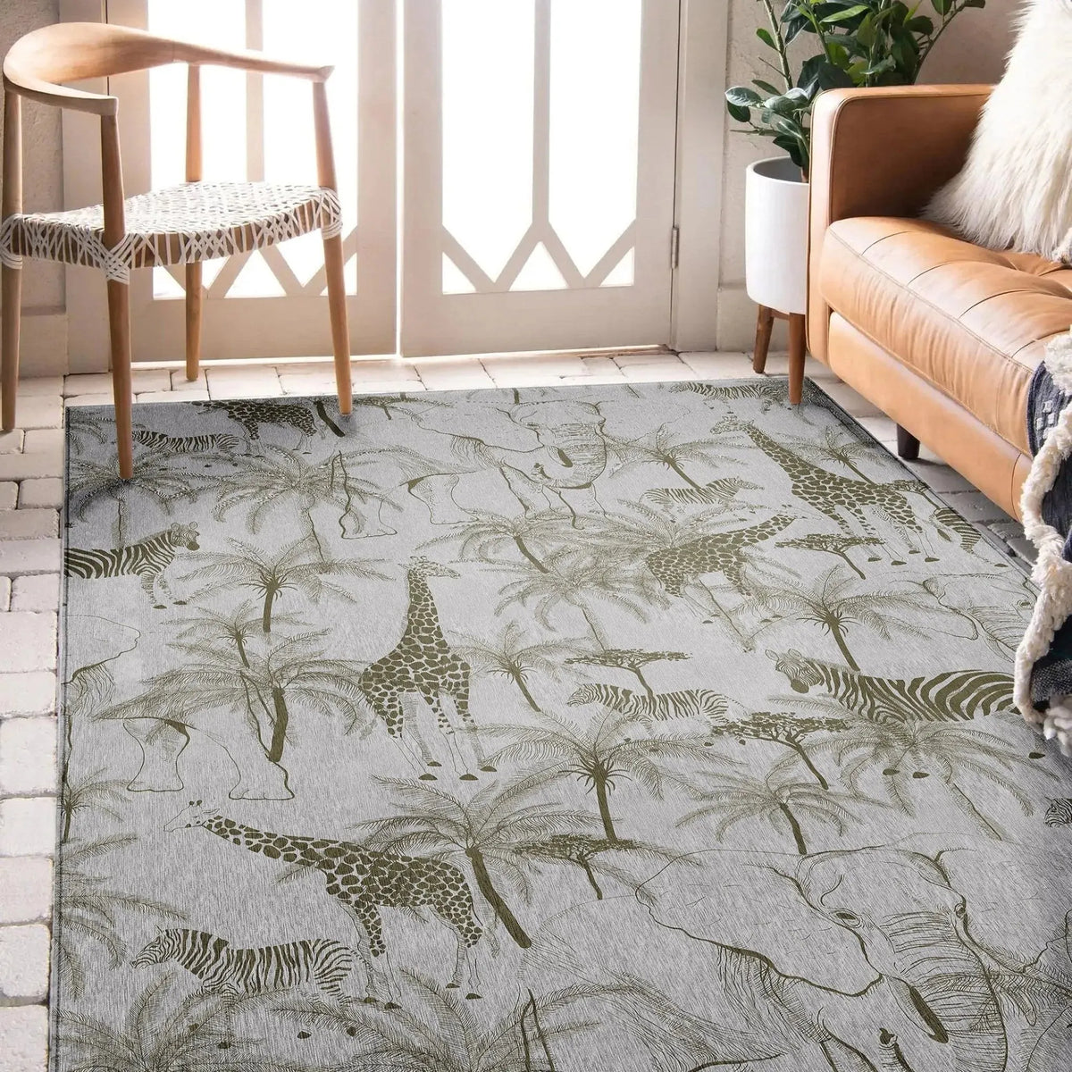 Tropics TC7 Grey Rug