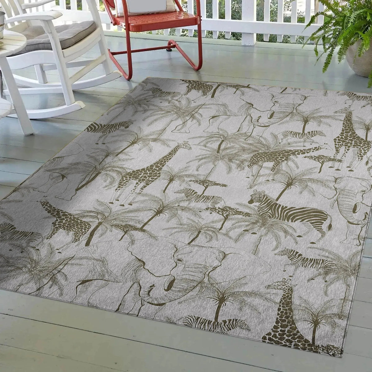 Tropics TC7 Grey Rug