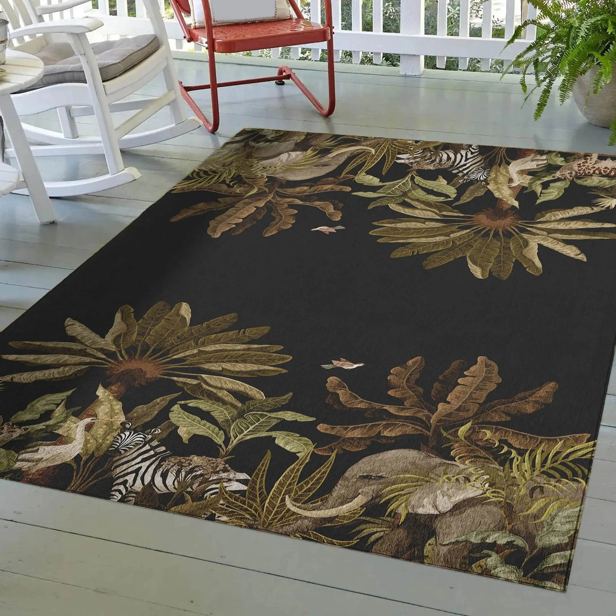 Tropics TC8 Black Rug