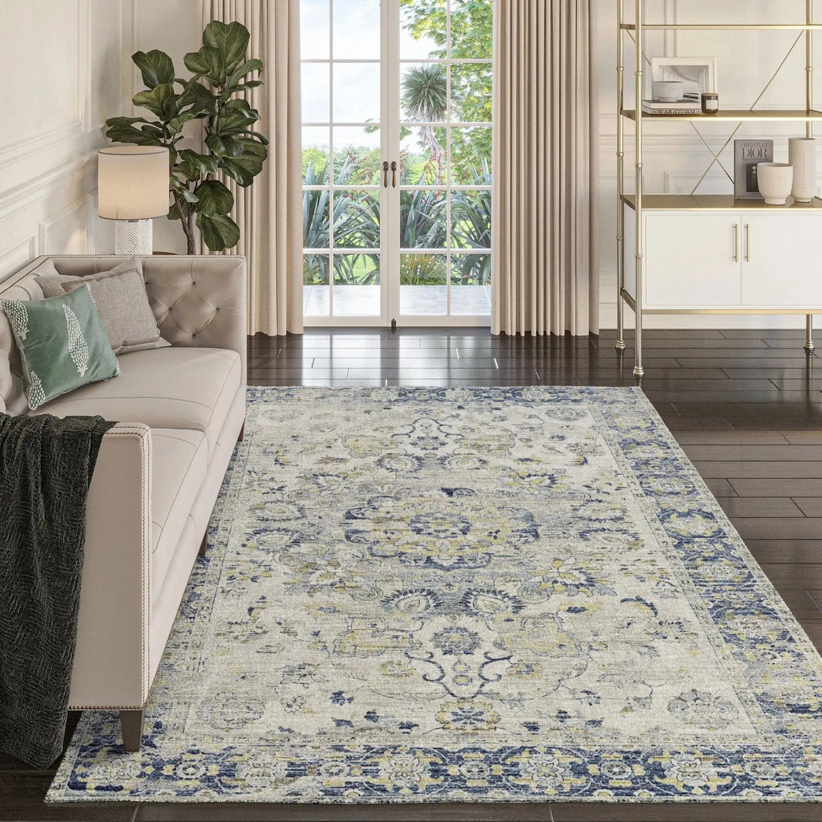 Tuscany TU1 Silver Rug