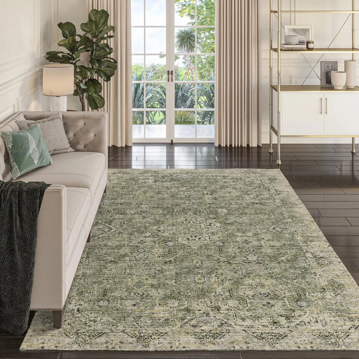 Tuscany TU12 Green Rug