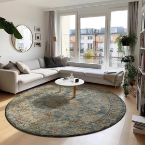 Tuscany TU13 Teal Rug
