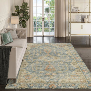 Tuscany TU13 Teal Rug