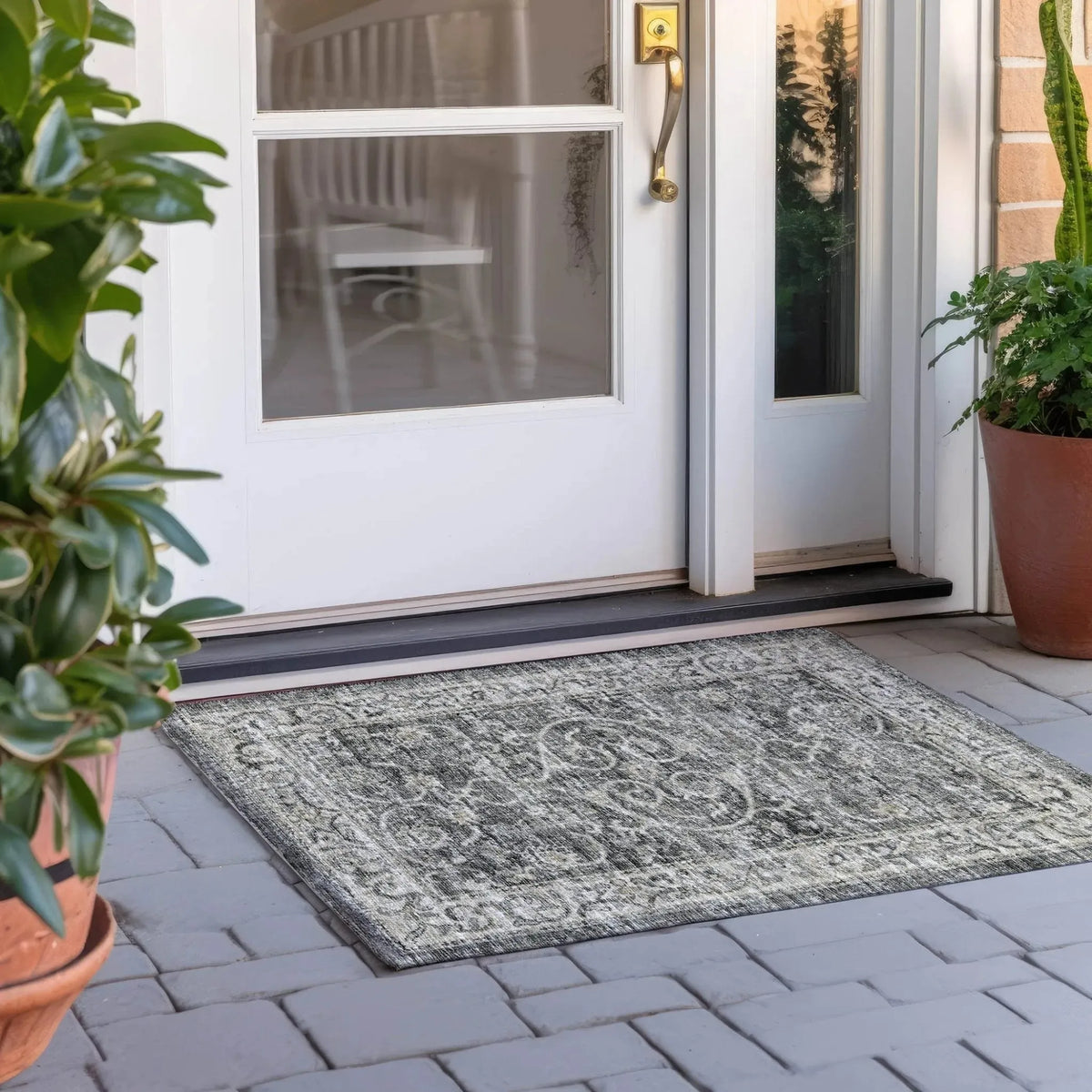 Tuscany TU6 Charcoal Rug