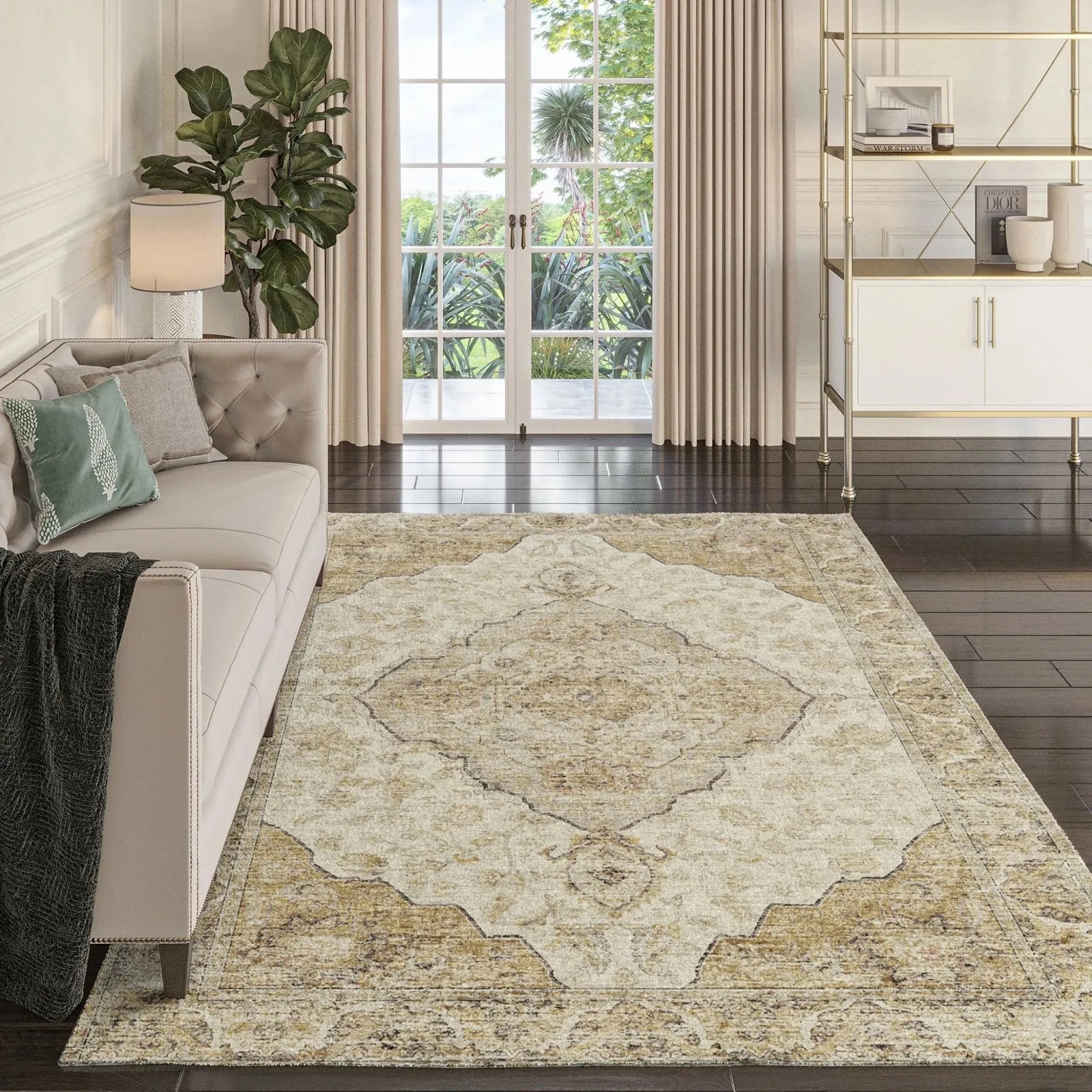 Tuscany TU9 Gold Rug