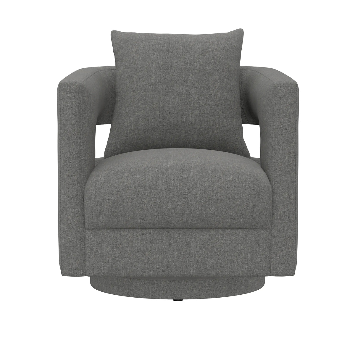 Jude Swivel Chair Flint Gray