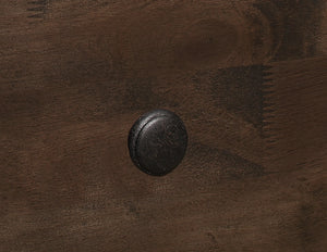 Ashton Hills 5-Drawer Chest Ash Brown