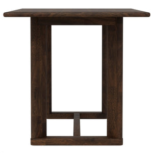 Ronan Gathering Height Table Rich Brown