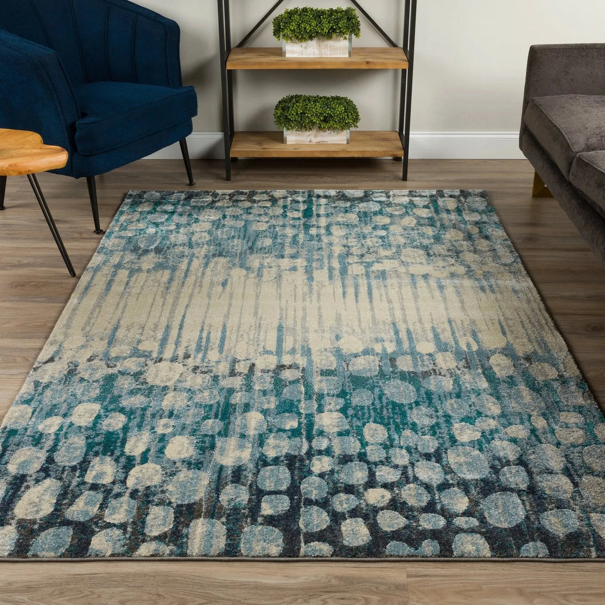 Upton UP5 Pewter Rug