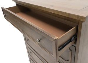 Interlude 5-Drawer Chest Sandstone Buff