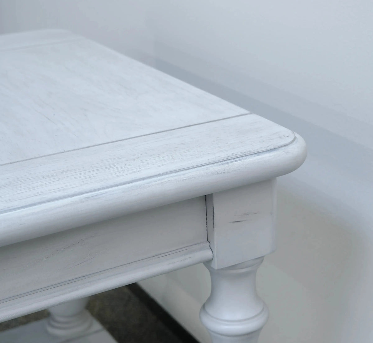 New Haven Square End Table Oyster Shell