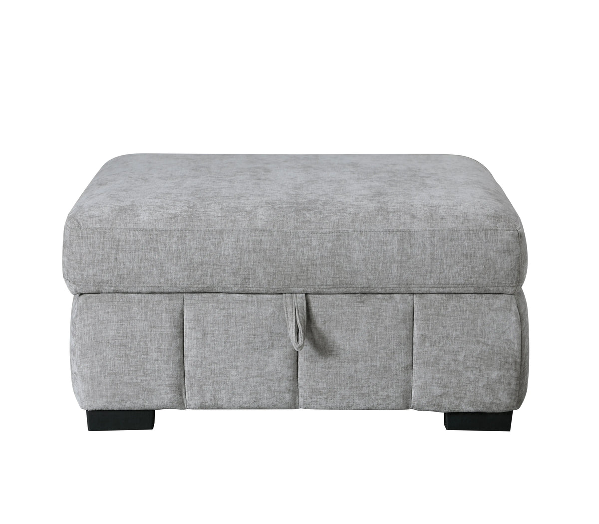 Ritchie Storage Ottoman Pewter