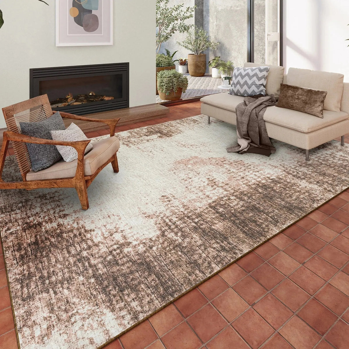 Winslow WL1 Chocolate Rug