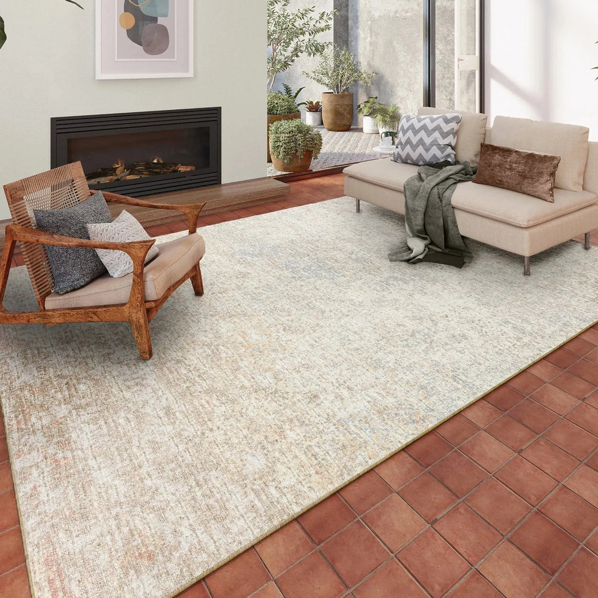 Winslow WL3 Khaki Rug